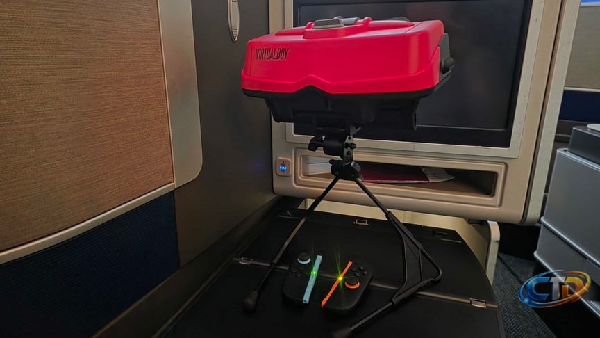 Why the Virtual Boy is a Poor Choice for Long Flights