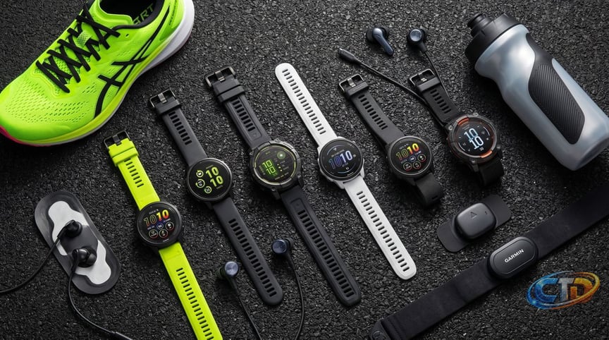 Top 8 Garmin Smartwatch Deals for Running and Fitness on Amazon