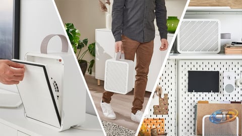 IKEA's Affordable Air Purifier: Compact Design Meets Functionality