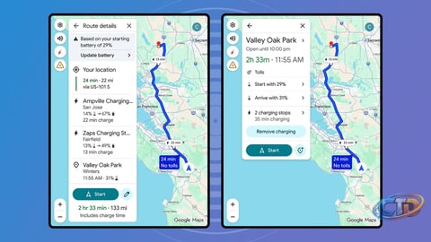Android Auto Enhances EV Route Planning and Autoplay Features