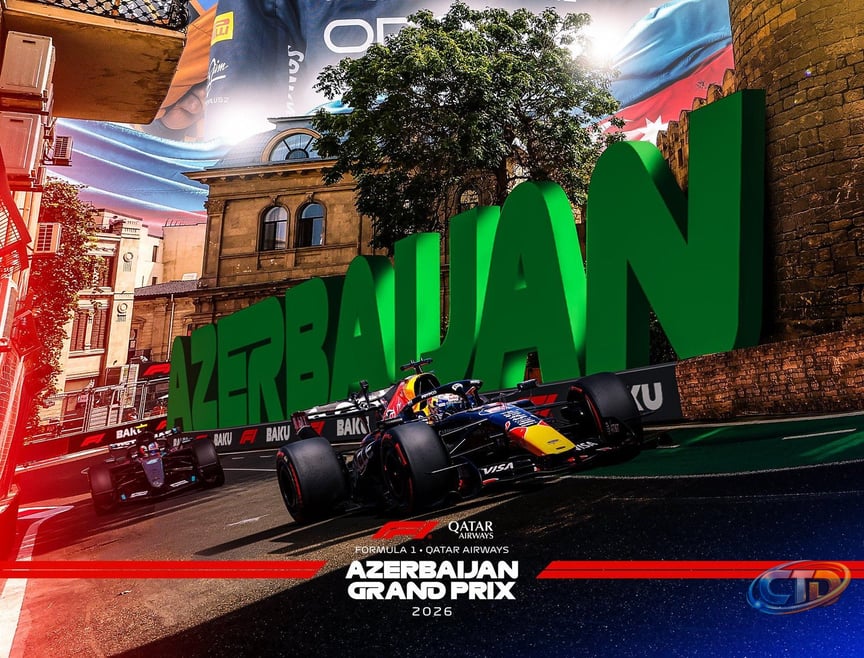 2026 Azerbaijan Grand Prix Posters