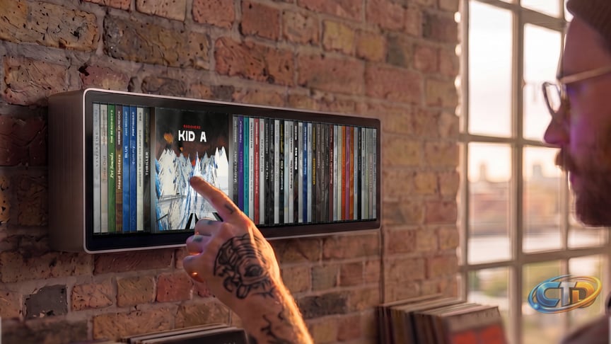 There's an emotional wave that hits you when you see your music back on the  wall again': Spine Music is putting your digital music collection on display  but its founder insists he