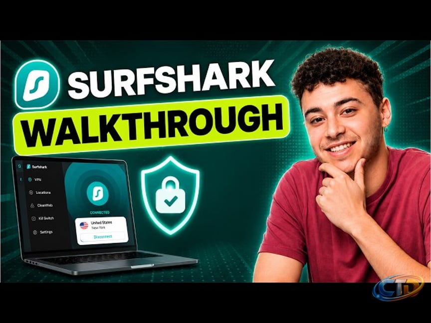 Surfshark App Walkthrough: In-Depth Look at the Windows User Interface -  YouTube