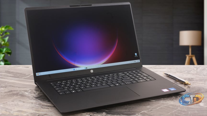 HP OmniBook 3 (17-dg0000) review - Big Screen, Long Battery, Low Price |  LaptopMedia.com