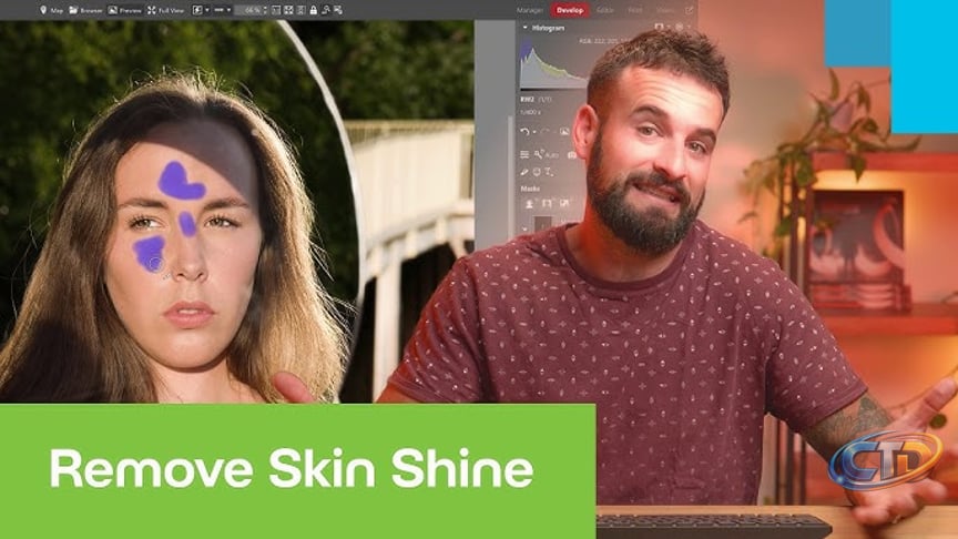 How to Remove Shine from Skin in Zoner Studio