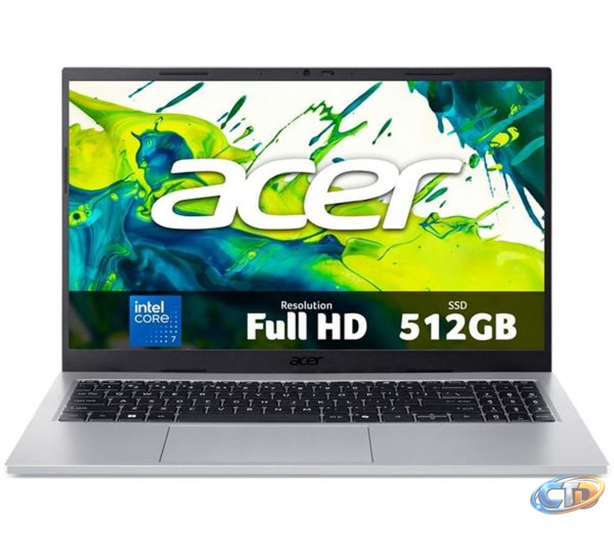 ACER Aspire Go 15 15.6" Laptop - Intel® Core™ 7, 512 GB SSD, Silver