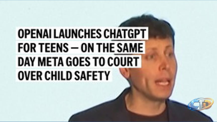 OpenAI launches ChatGPT for Teens — on same day Meta goes to court over  child safety