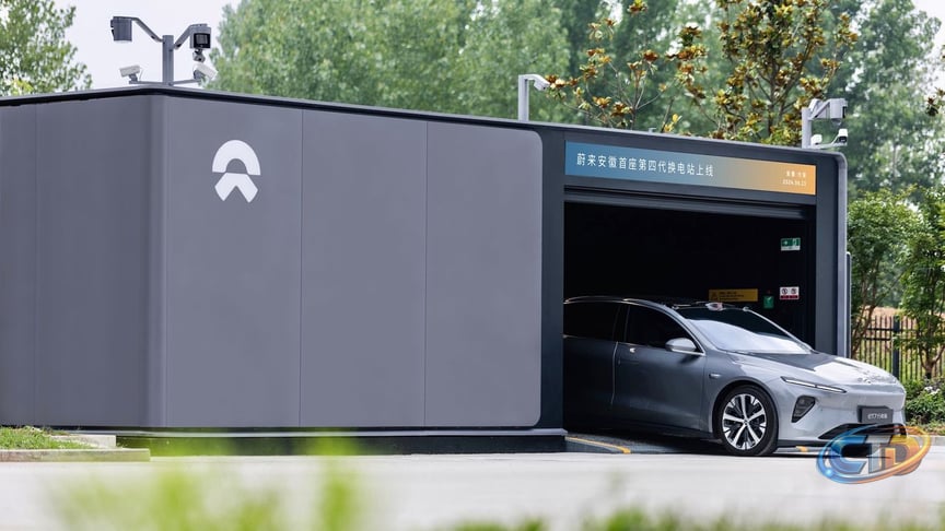How Nio's EV Battery Swap Tech Is Changing Electric Car Charging