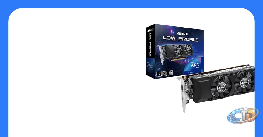 Amazon.com: ASRock Intel Arc A310 Low Profile 4GB Graphics Card, 2000 MHz  GPU Clock, 4GB GDDR6, Low-Profile Design, Dual Fan, DisplayPort 2.0, HDMI  2.0b, 8K Support