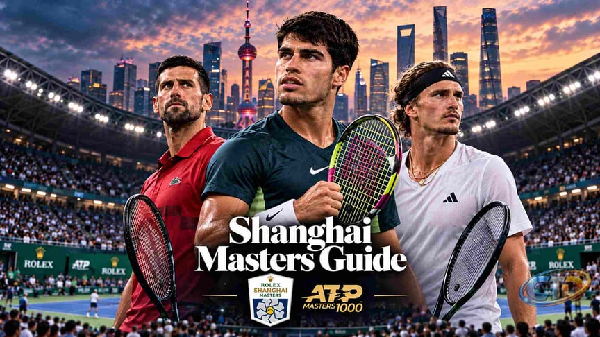 🎾 Shanghai Masters 2026: Draw, TV & Schedule