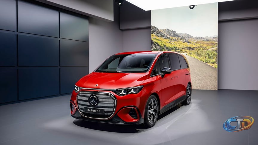 Mercedes-Benz VLE: The Luxury All-Electric Minivan Explained