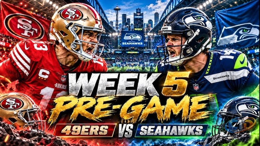 🔥 49ers vs Seahawks | NFL Week 5 Pre-Game Show!
