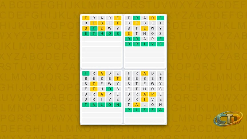 Quordle hints and answers for Saturday, July 25 (game #1643)