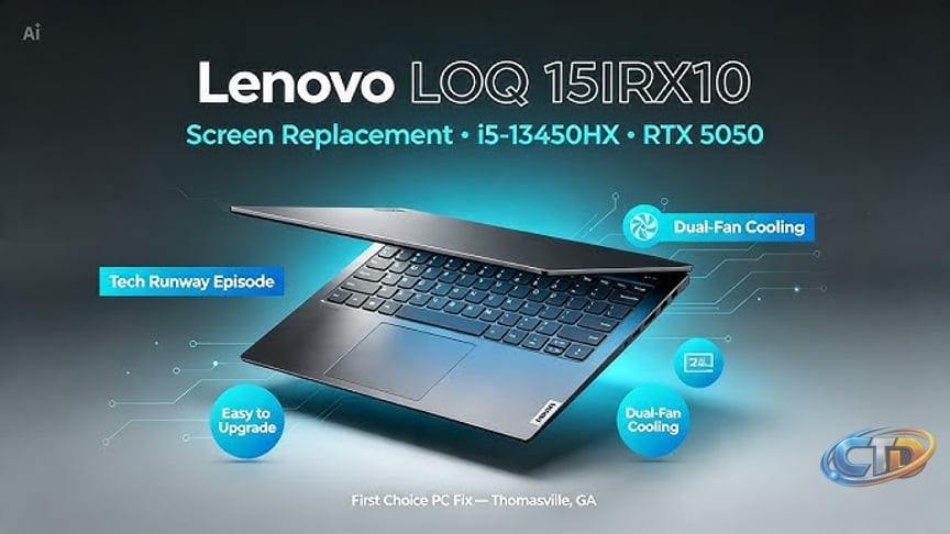 This Lenovo LOQ 15IRX10 Needed a New Screen… Here’s What I Found