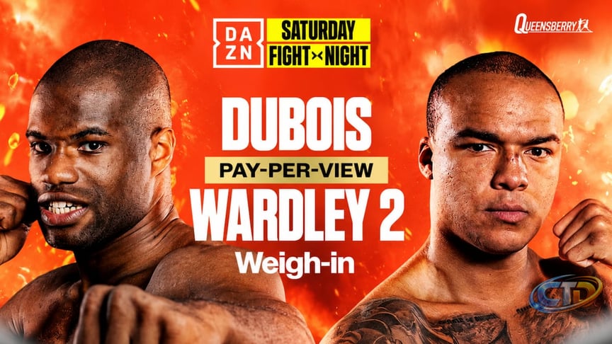 What Time is the Daniel Dubois vs. Fabio Wardley 2 fight tonight? All World  Time Zone to see boxing fight start and full card | Reddit | nnda nnrt | EN  | DEPOR