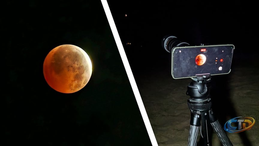 Oppo Find X9 Ultra with Teleconverter: Is It Good for Shooting Lunar Eclipses?
