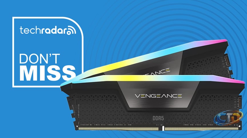 Good news - Corsair Vengeance RGB DDR5 RAM gets a big discount | TechRadar