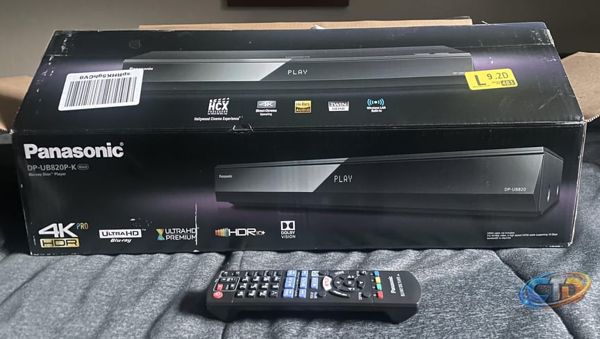 Finally got a UB820 : r/4kbluray