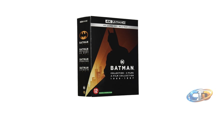 Batman-4 Films Collection 1989-1997 [4K Ultra HD + Blu-Ray]: 5051888249468:  Amazon.com: Books
