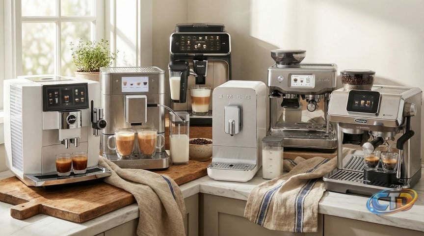Top Automatic Coffee Machines for Effortless Valentine's Day Lattes