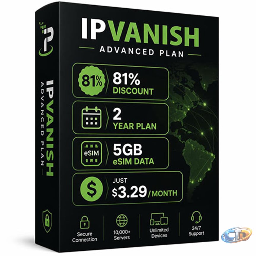 81% Off IPVanish Advanced Plan Discount Code (2 Years)