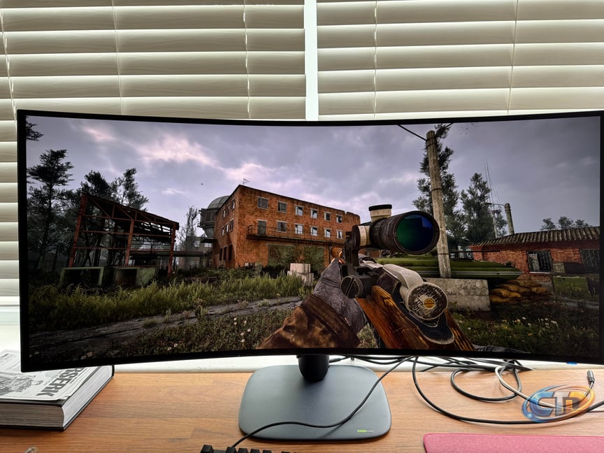 Alienware AW3926QW, Stalker 2 Ultra Settings + DLAA, 4090, Peak 1300  (Review) : r/ultrawidemasterrace