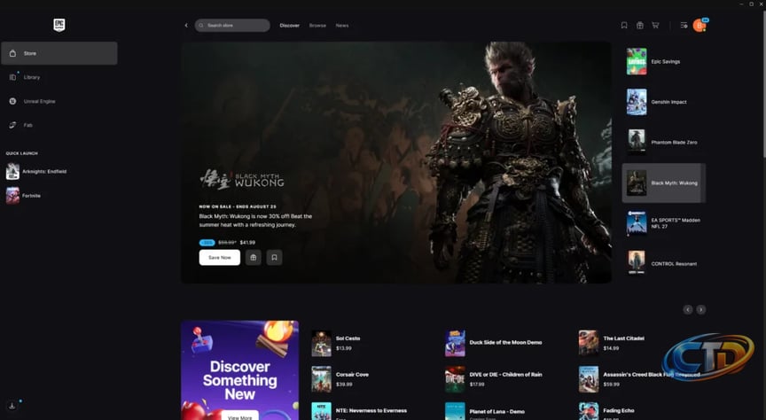Epic Games Store Will Support Linux "Soon" - Steam Deck HQ