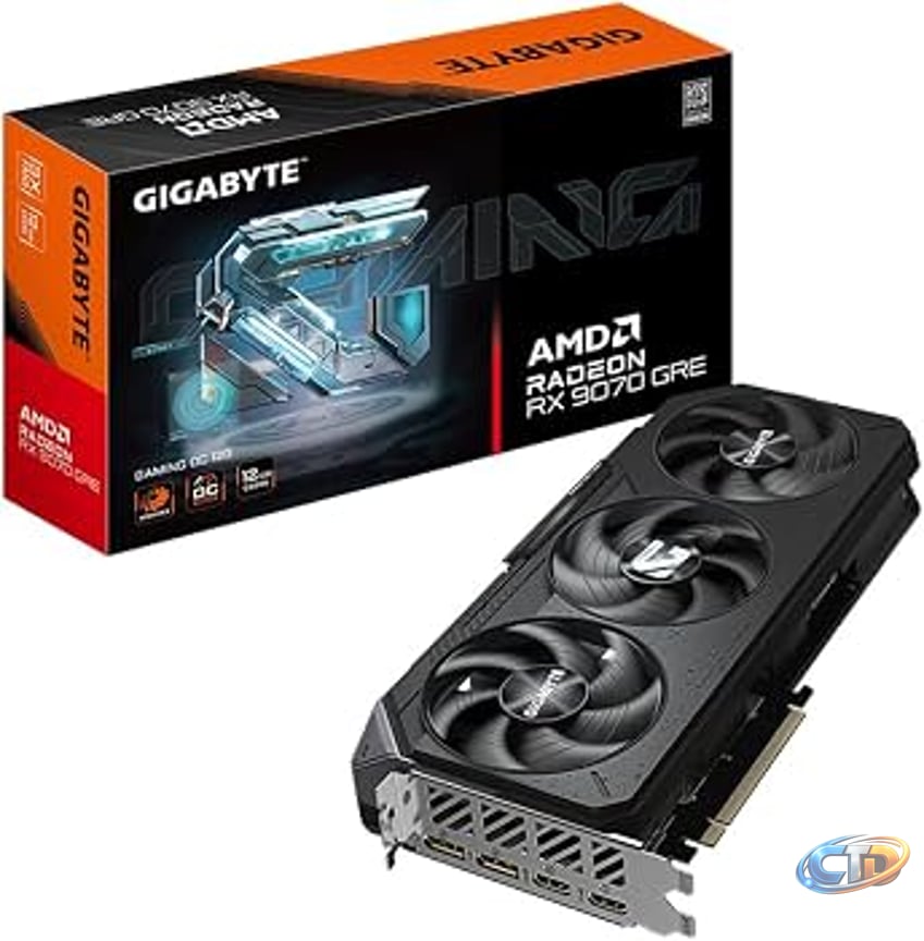 Amazon.com: GIGABYTE Gaming Radeon RX 9070 GRE 12GB GDDR6 PCI Express 5.0  ATX Graphics Card GV-R907GREGAMING OC-12GD : Electronics
