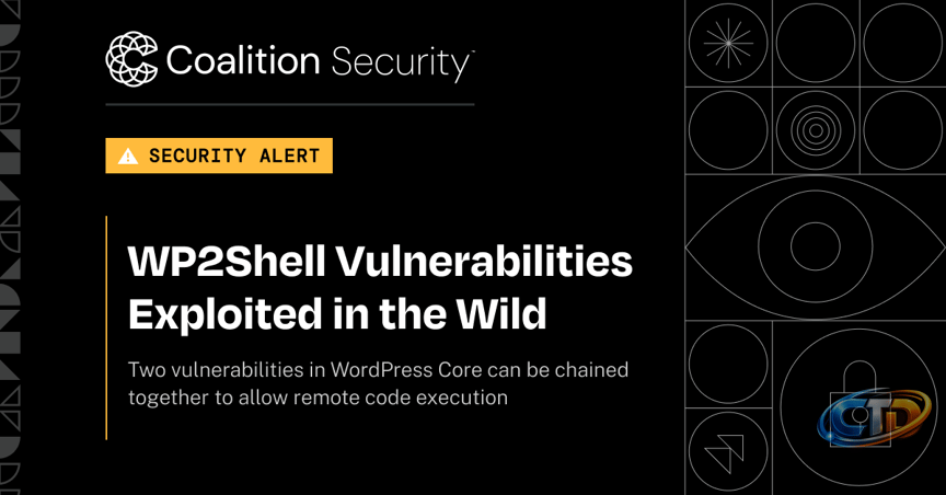 WP2Shell Vulnerabilities Exploited in the Wild