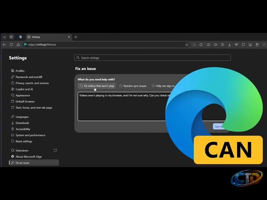 Microsoft Edge is Getting an AI-Powered Troubleshooter!