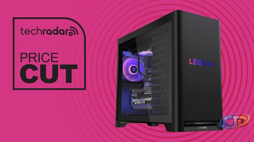 Save $400 on Lenovo Legion 1080p Gaming PC with RTX 5060 Ti and 32GB RAM