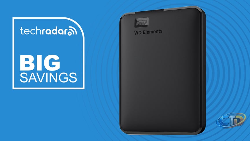 WD's 6TB Elements portable hard drive for PC & Mac drops to $260 | TechRadar