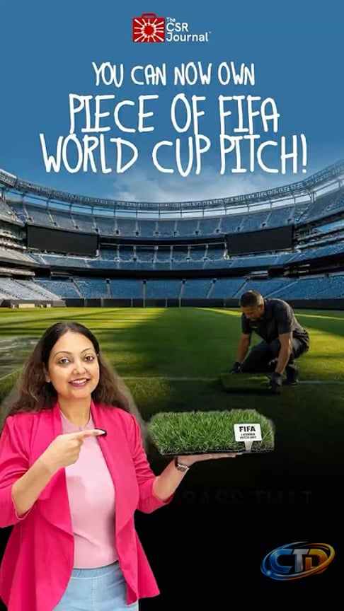You Can Now own a piece of FIFA World Cup Pitch!