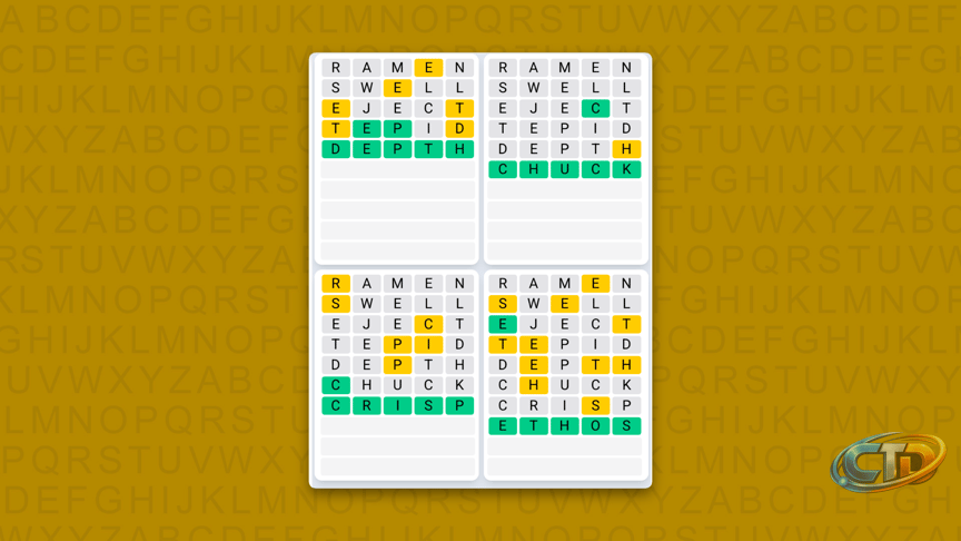 Quordle hints and answers for Saturday, July 18 (game #1636) | TechRadar