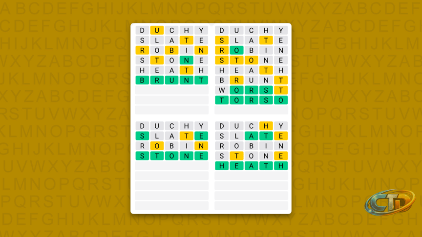 Quordle hints and answers for Monday, September 28 (game #1708) | TechRadar