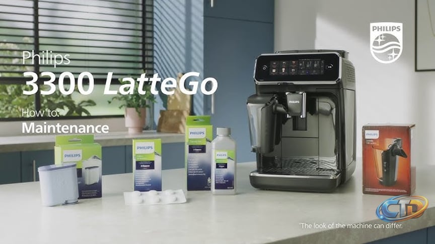 Philips Series 2200 LatteGo EP2231/40 Automatic Coffee Machine - How to  Install and Use - YouTube