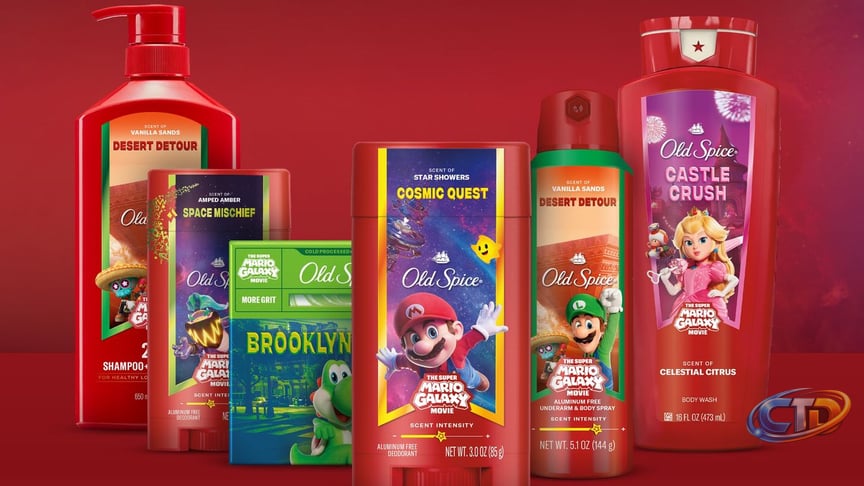 Old Spice Launches Mario-Inspired Fragrance Collection