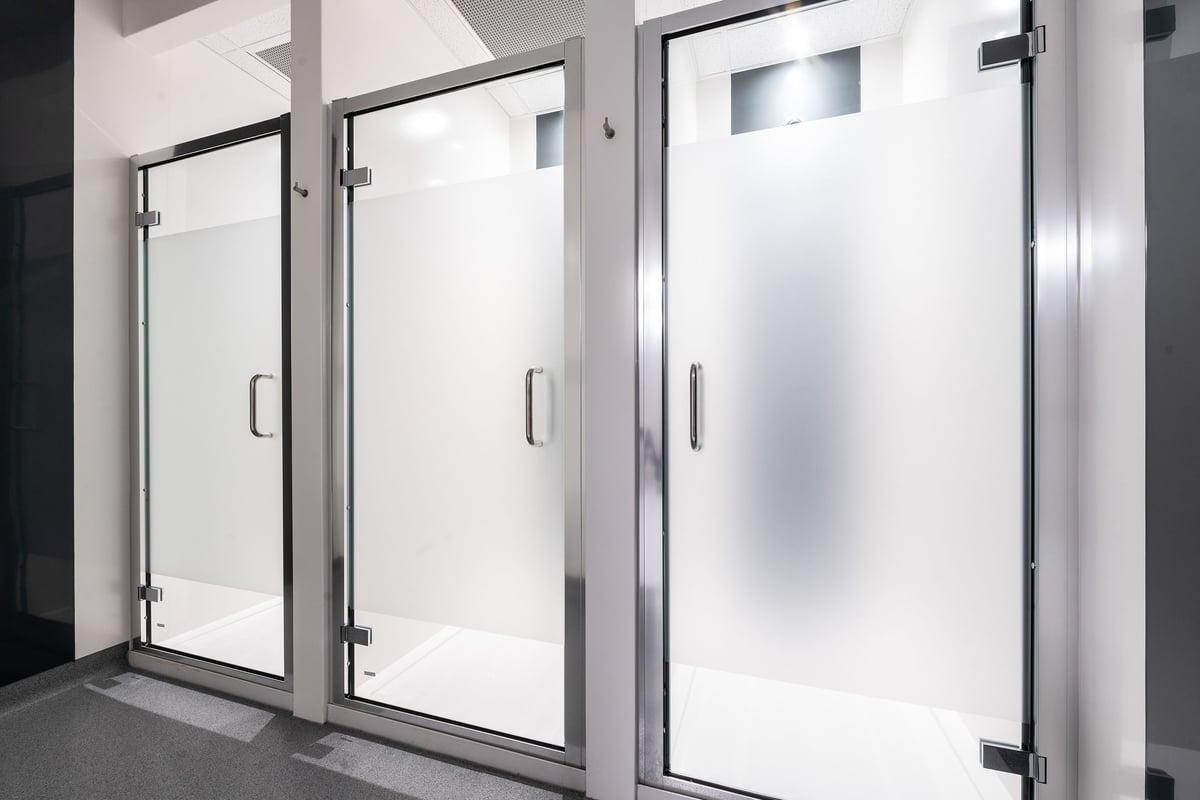 PureGym Inverness Inshes Retail Park: shower cubicles