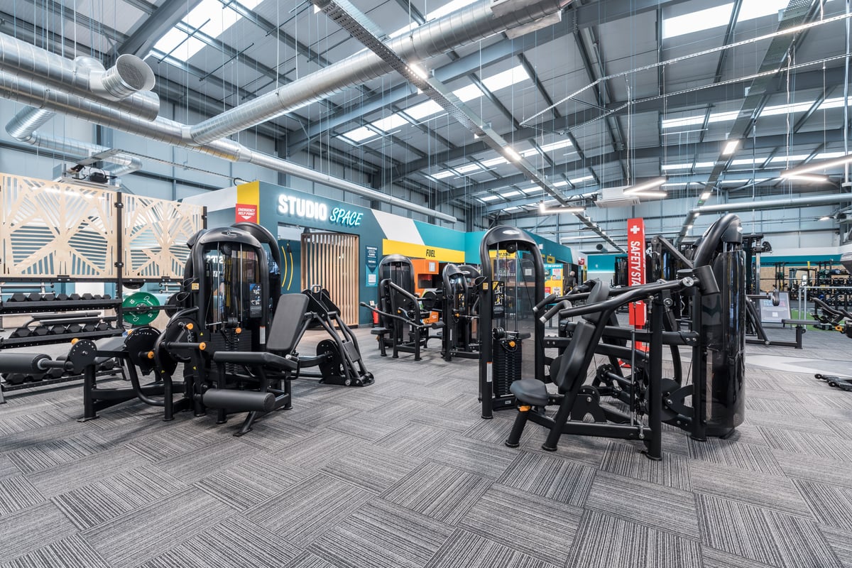PureGym Scunthorpe fixed pin machines