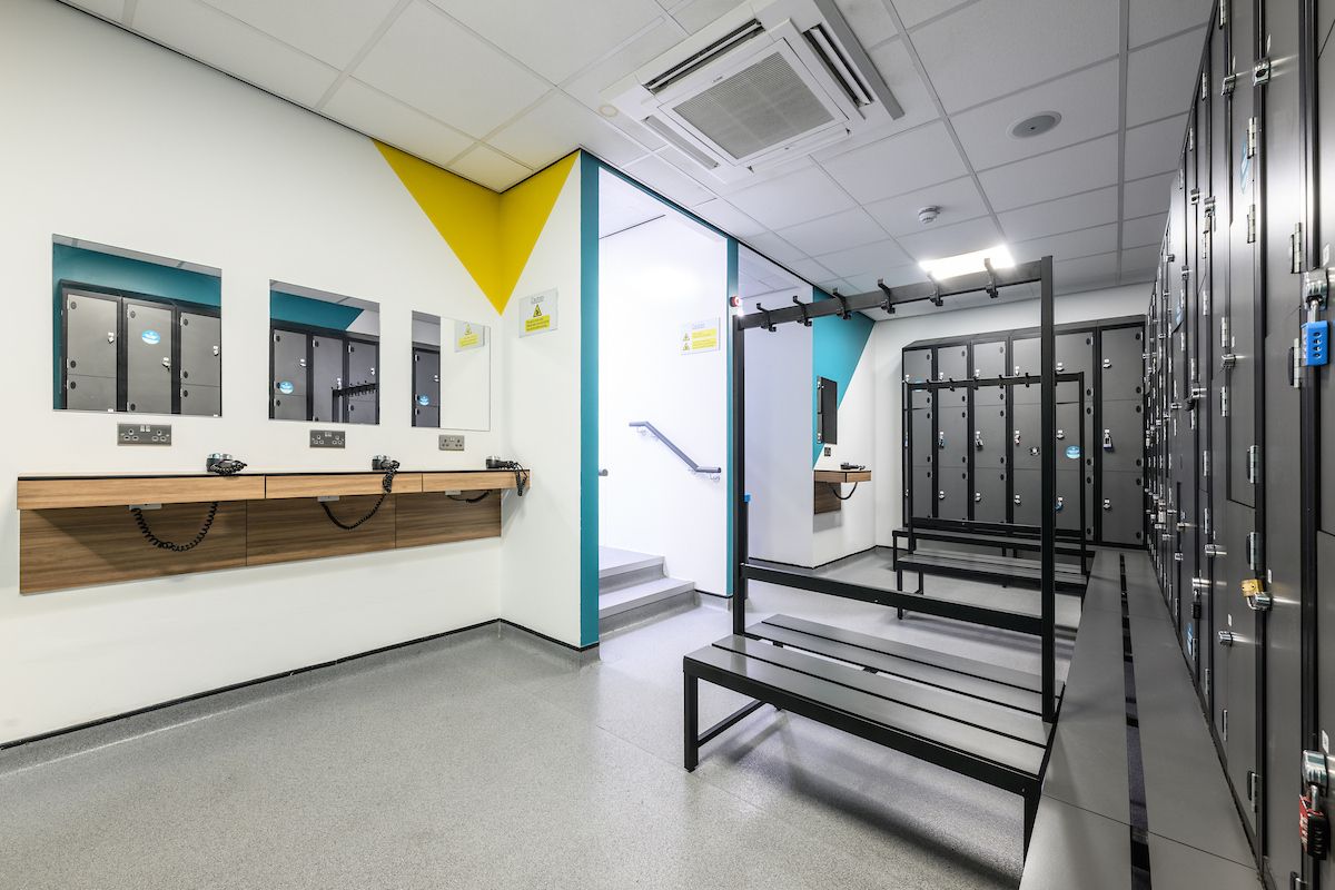 London Beckton Changing Rooms 