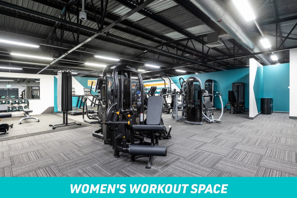 PureGym: Bradford Idle - Women's Workout Space fixed pin machines