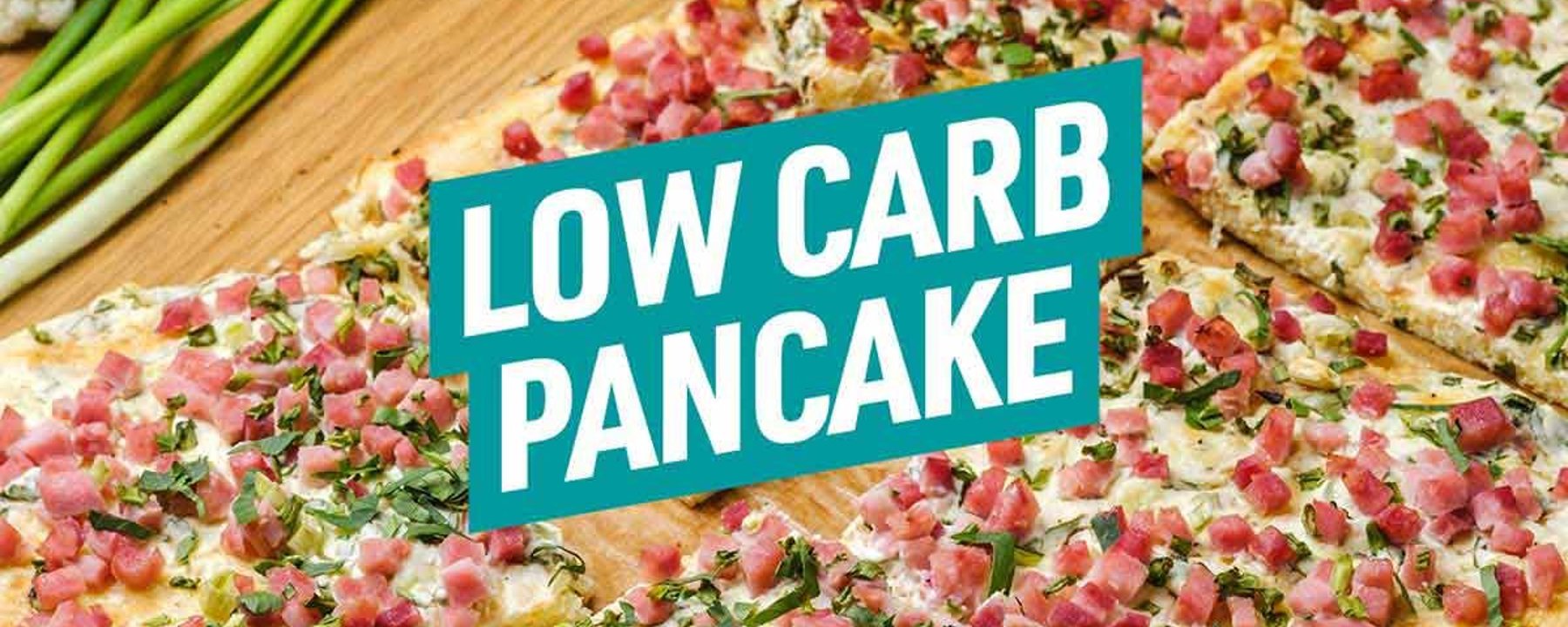 Kohlenhydratarmer Pfannkuchen