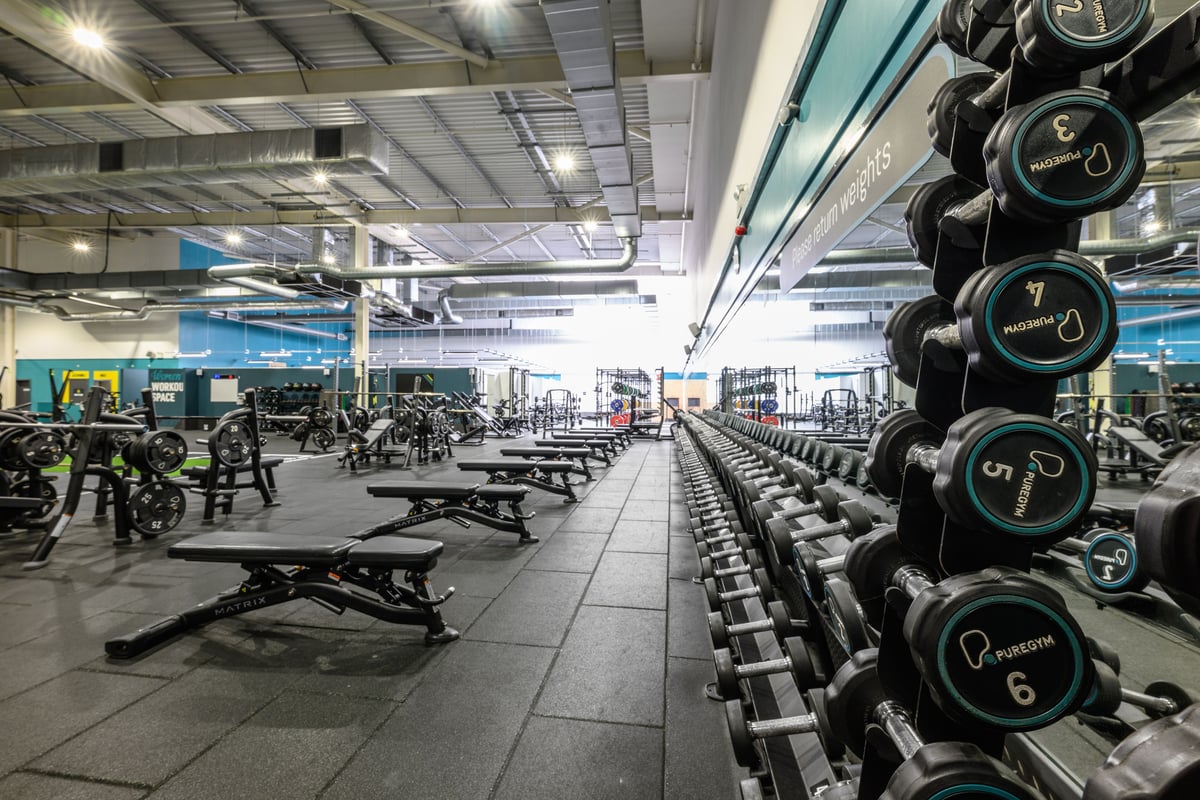 Sunderland Free Weights Area