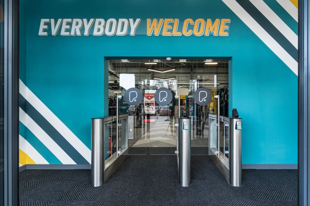 PureGym Scunthorpe entry speedgates