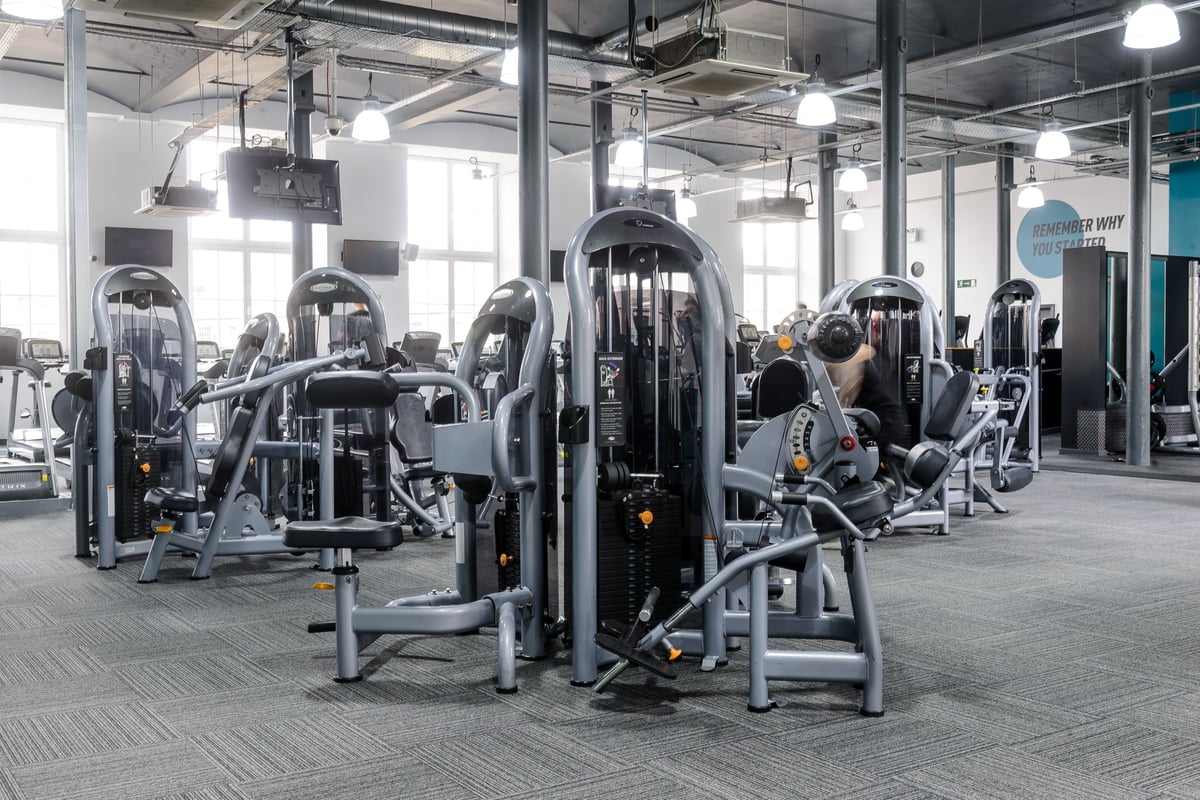 PureGym Dundee fixed pin area