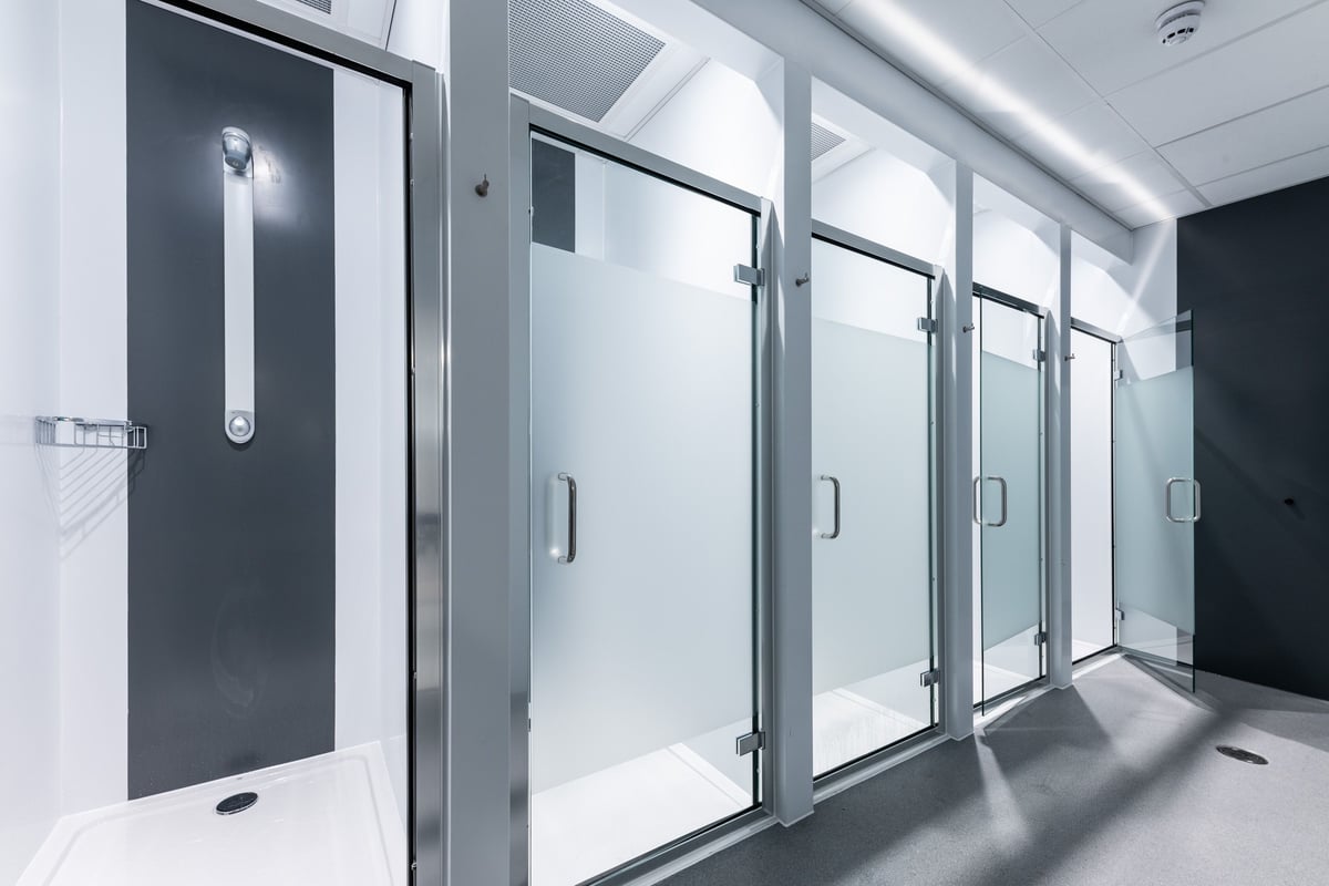 PureGym Liverpool Edge Lane showers