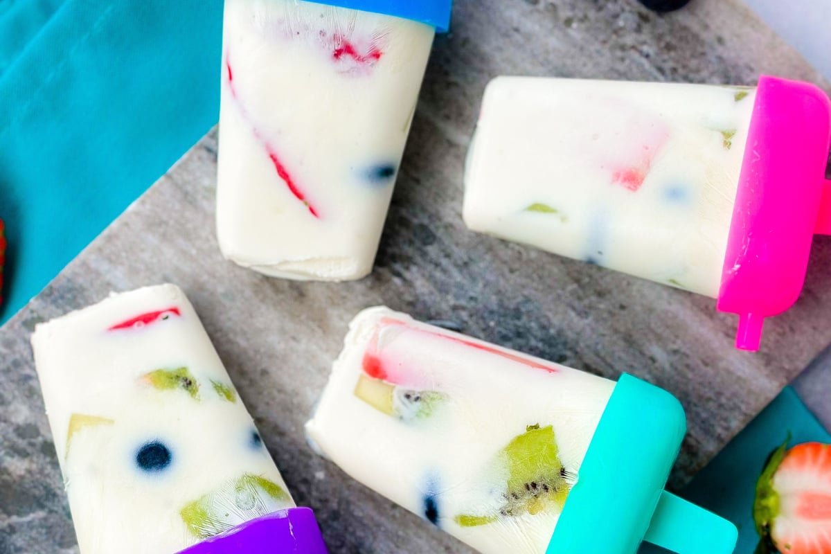 Rezept für fruchtige Lollies