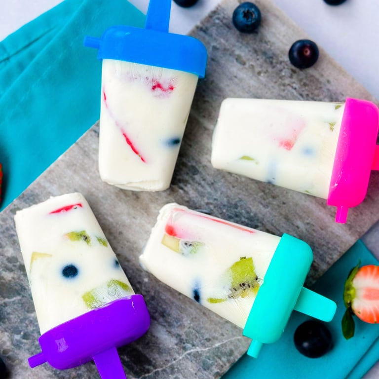 Rezept für fruchtige Lollies
