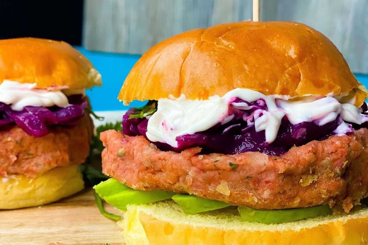 Vegan Beetroot Burgers
