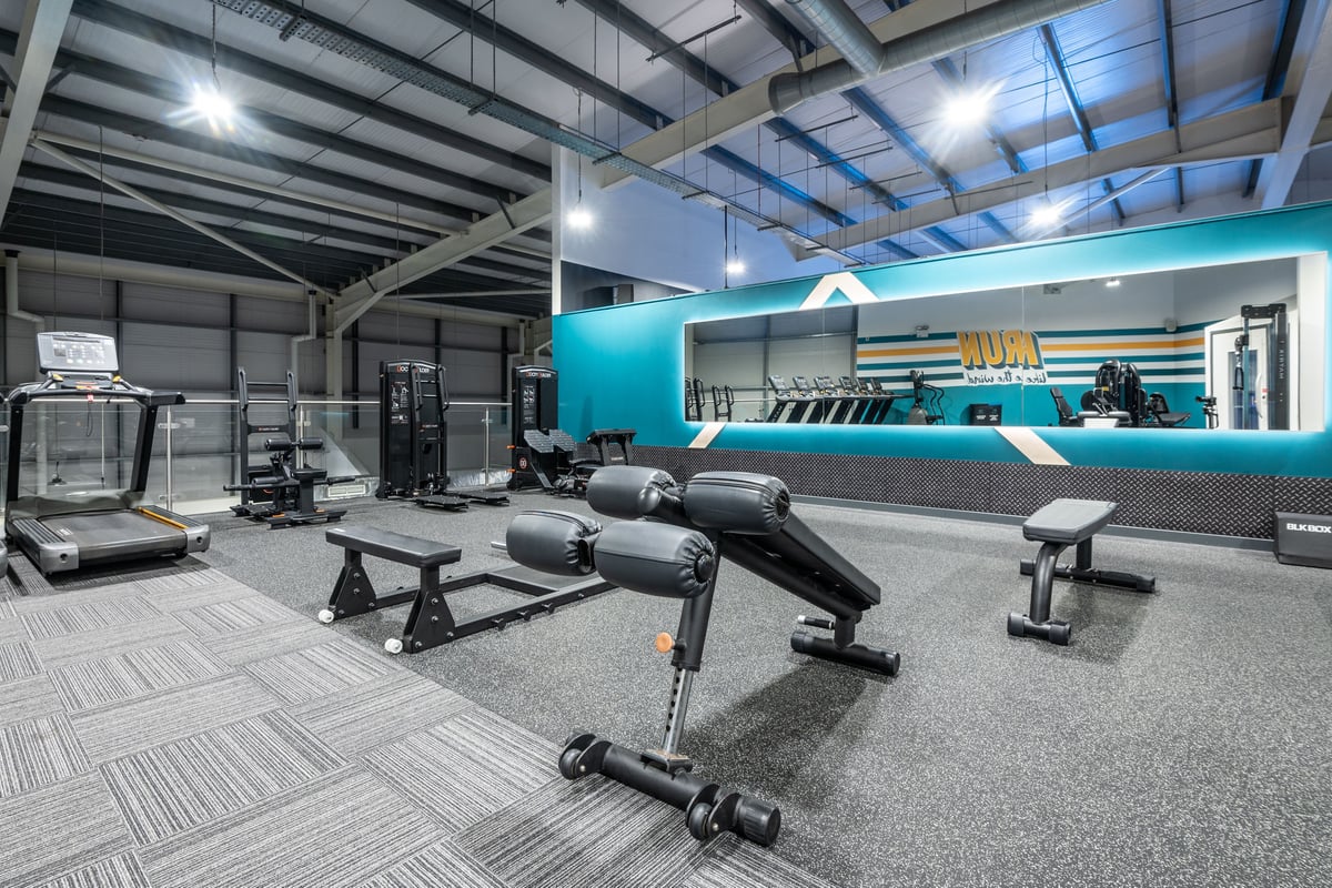 PureGym Aberdeen Kittybrewster Free Weights Area